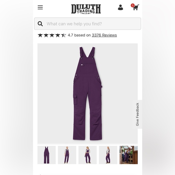 Duluth Trading Women’s Heirloom Gardening Bib Overalls EUC S/31’ - Picture 10 of 16